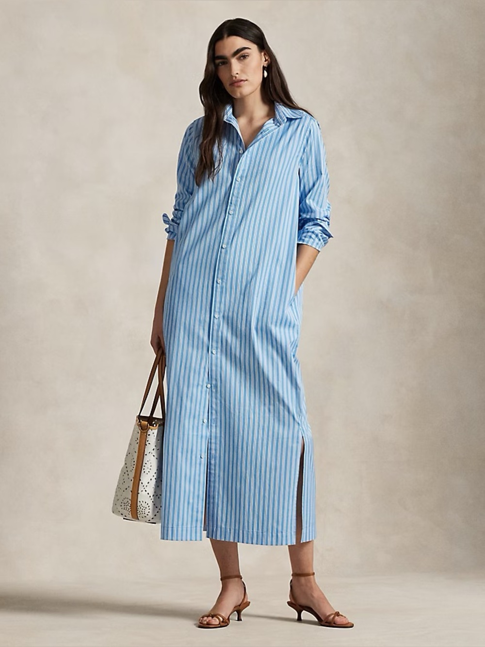 Polo Ralph Lauren Striped Shirtdress (NWT) - Picture 2 of 8